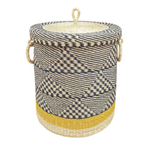 August  Laundry Hamper with Lid